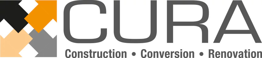 Logo & branding illustration 2, part of our Cura-construction portfolio