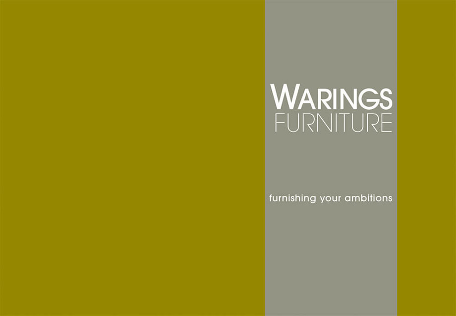 Brochures illustration 8, part of our Warings-furniture portfolio