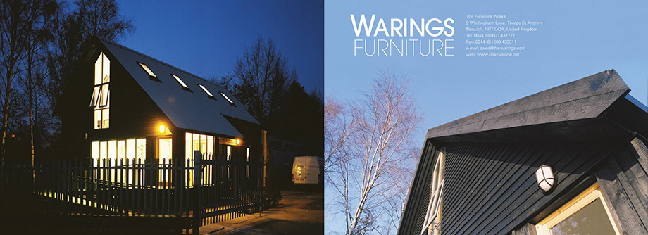 Brochures illustration 9, part of our Warings-furniture portfolio